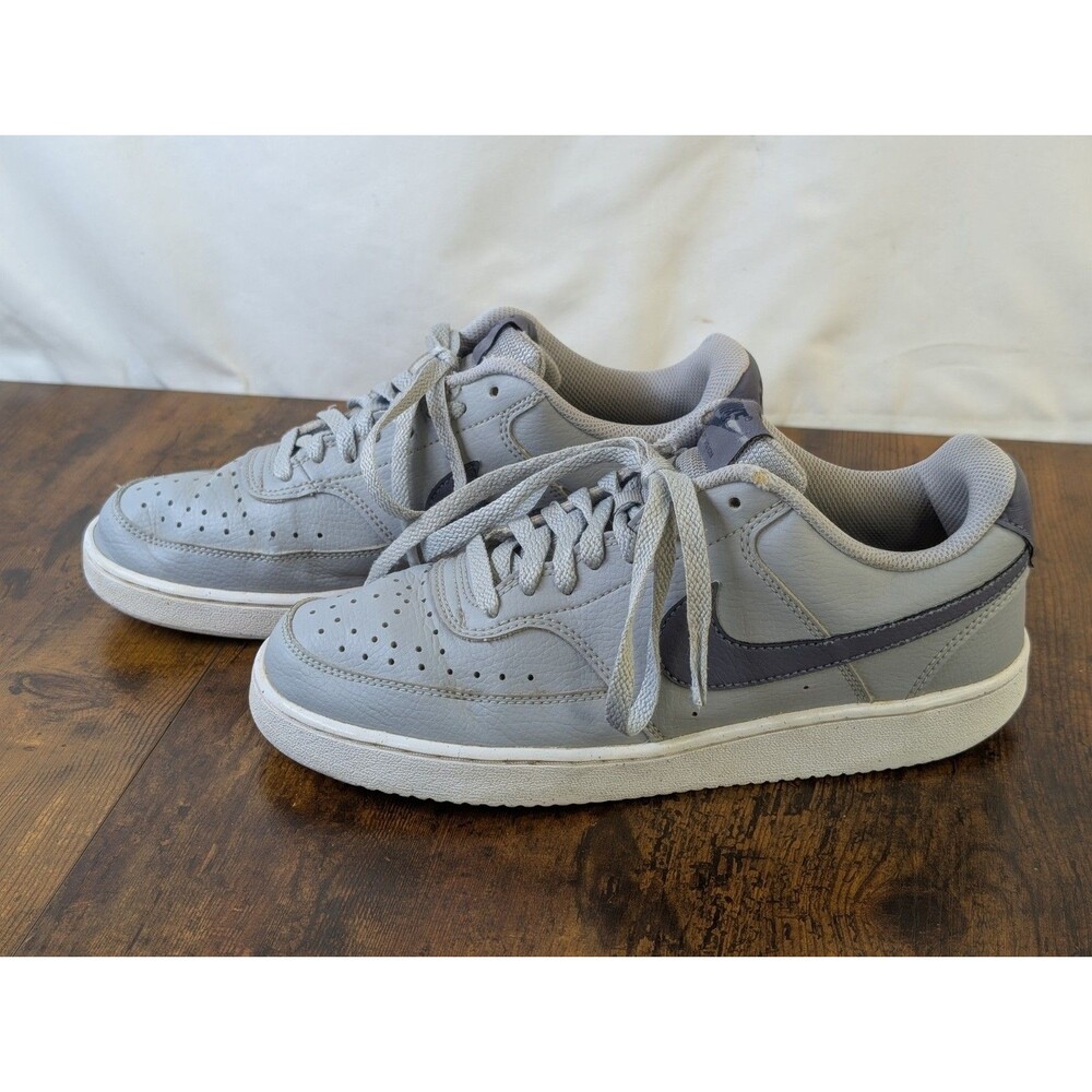Nike Court Vision Low Next Nature "Light Carbon" Grey - Men's Size 7.5...